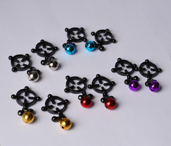 Screw Nipple Clamps Bell Nipple Rings Adjustable Non Piercing Nipple Rings  Sexy Fake Piercing Nipple Jewelry Sex Toy -  Israel