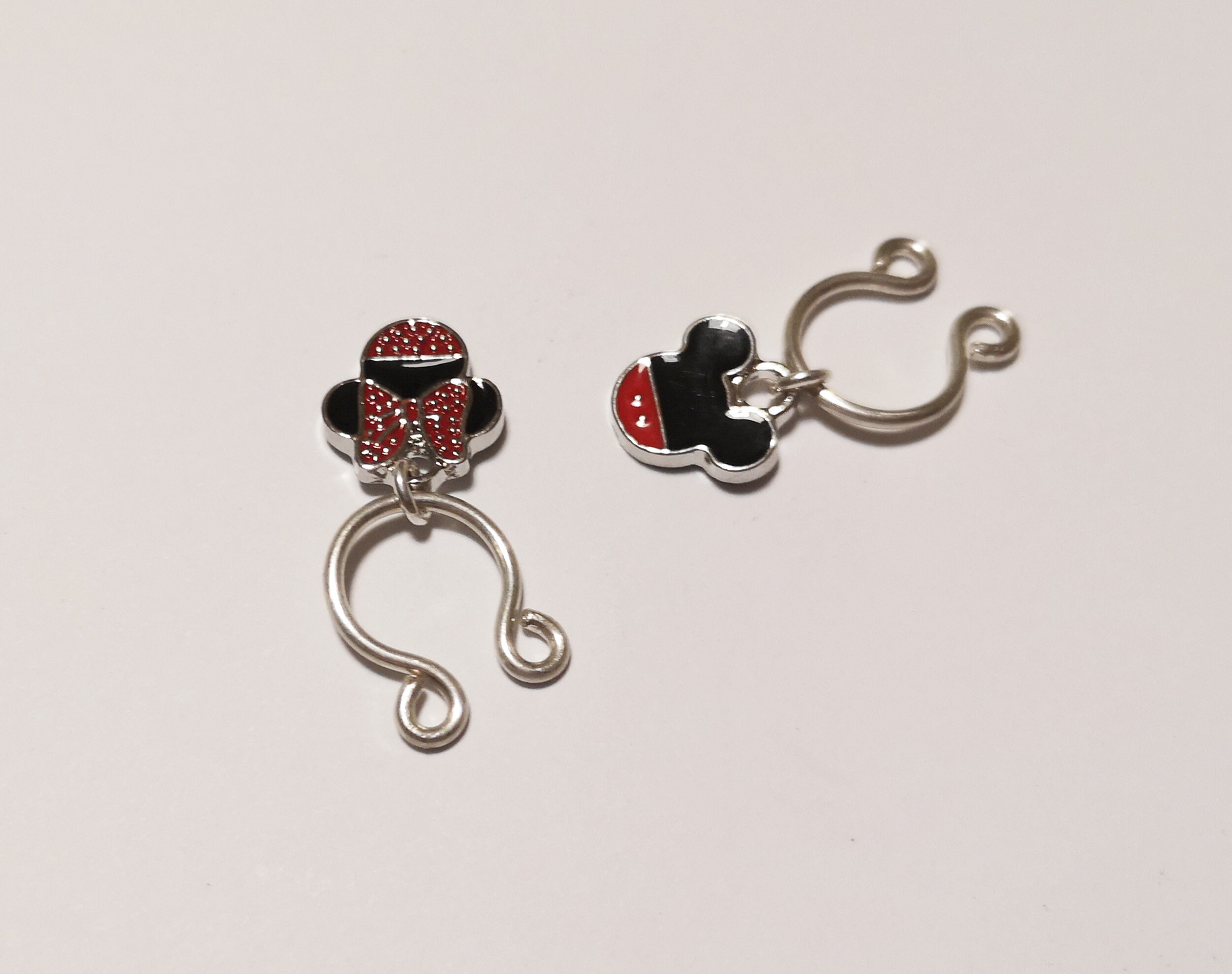 Non piercing nipple rings Fun nipple dangles Sterling silver Etsy