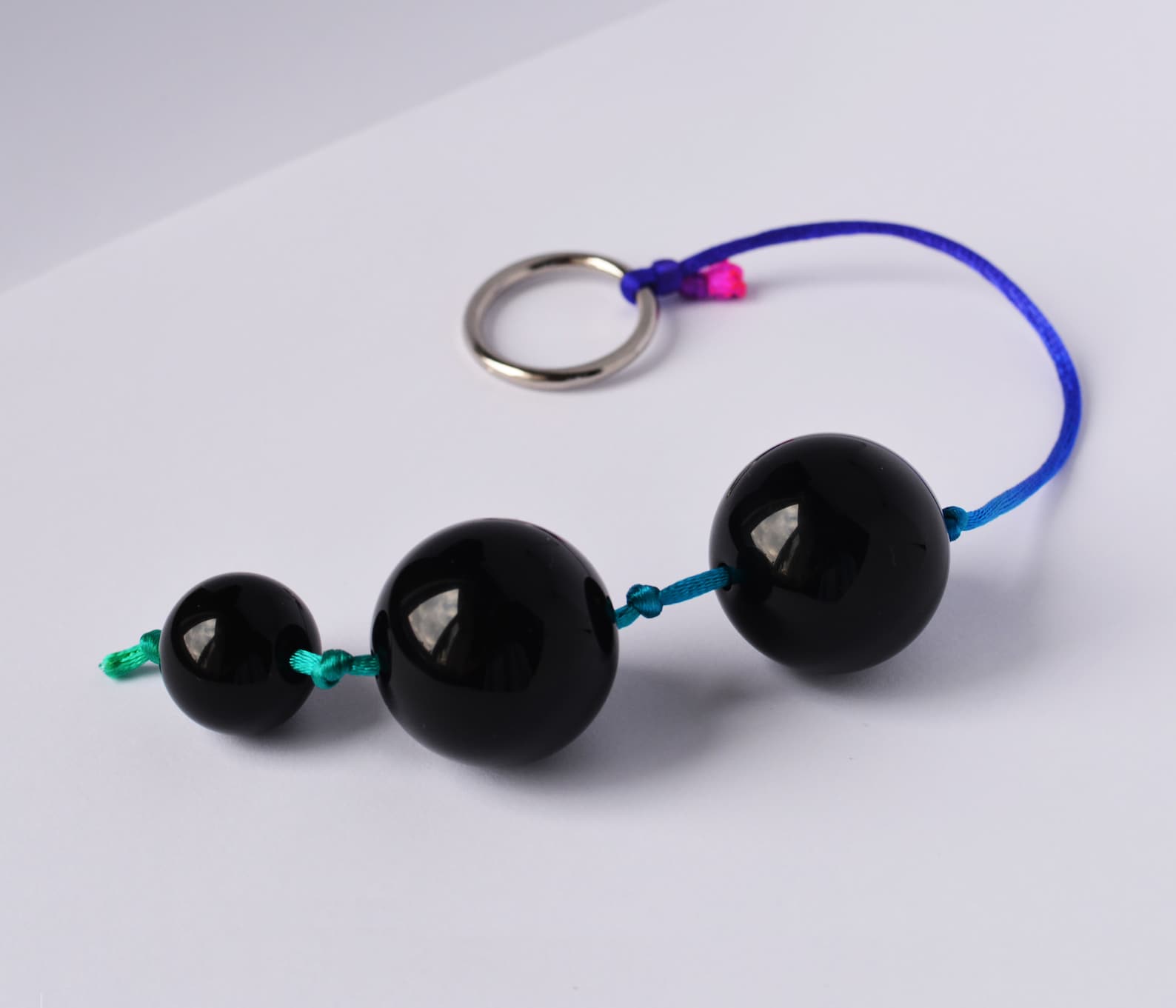 X Large Anal Beads / Black Butt Beads Etsy