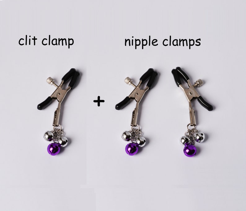 Bell Nipple Clamps Tweezer Nipple Non Piercing Nipple Ring Sex Etsy