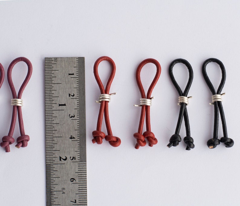 Spring Leather nipple clamps non piercing nipple rings Purple Etsy