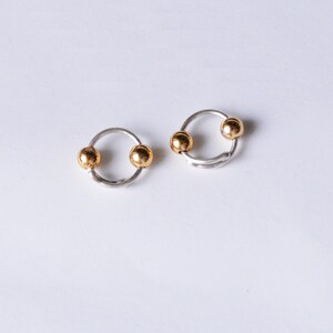 Fake piercing Nipple rings with beads / Fake piercing rings / fake nipple barbells / fake Nipple bar / mature image 7