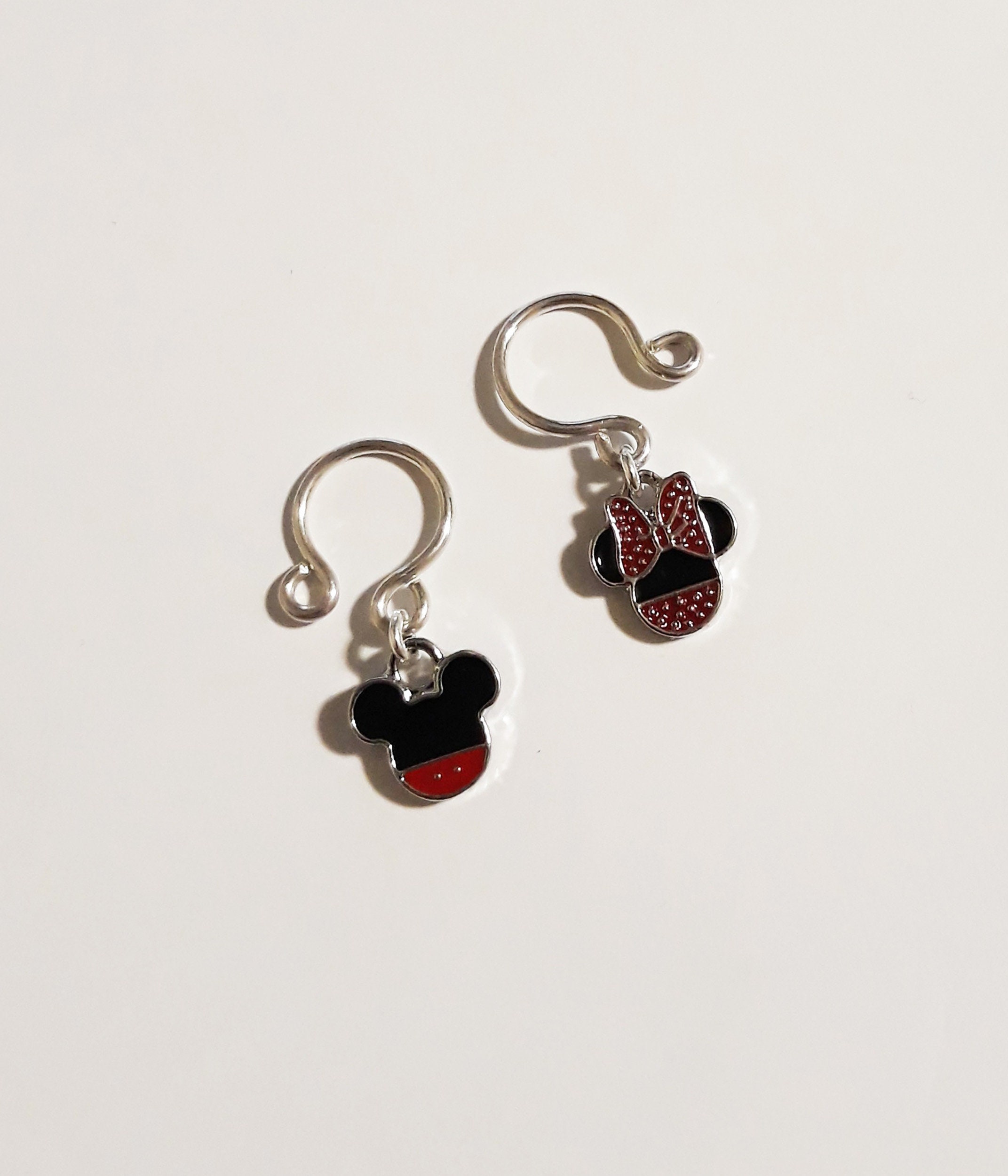 Non piercing nipple rings Fun nipple dangles Sterling silver Etsy