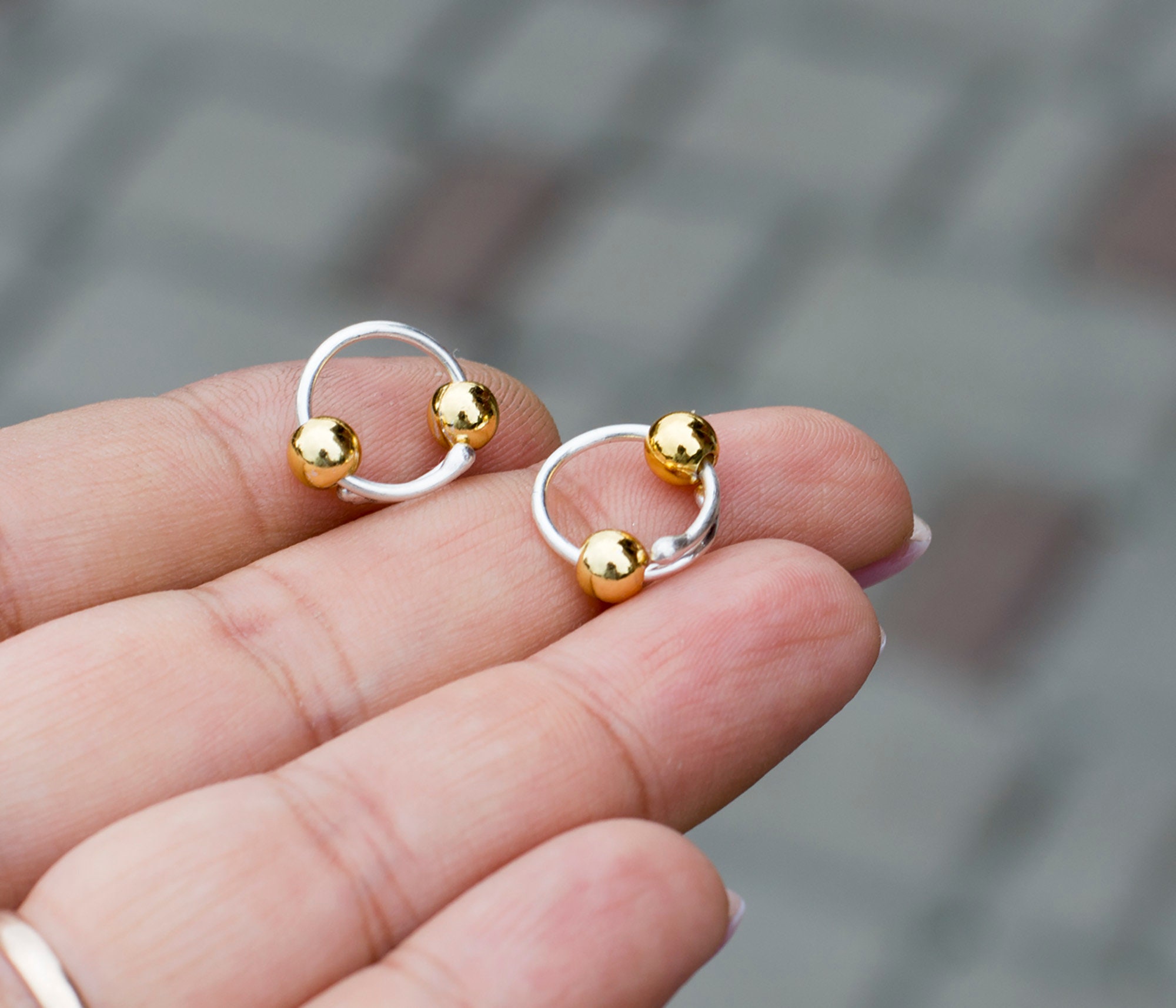 Fake Nipple Piercing Rings Non Piercing Nipple Barbells Fake Etsy