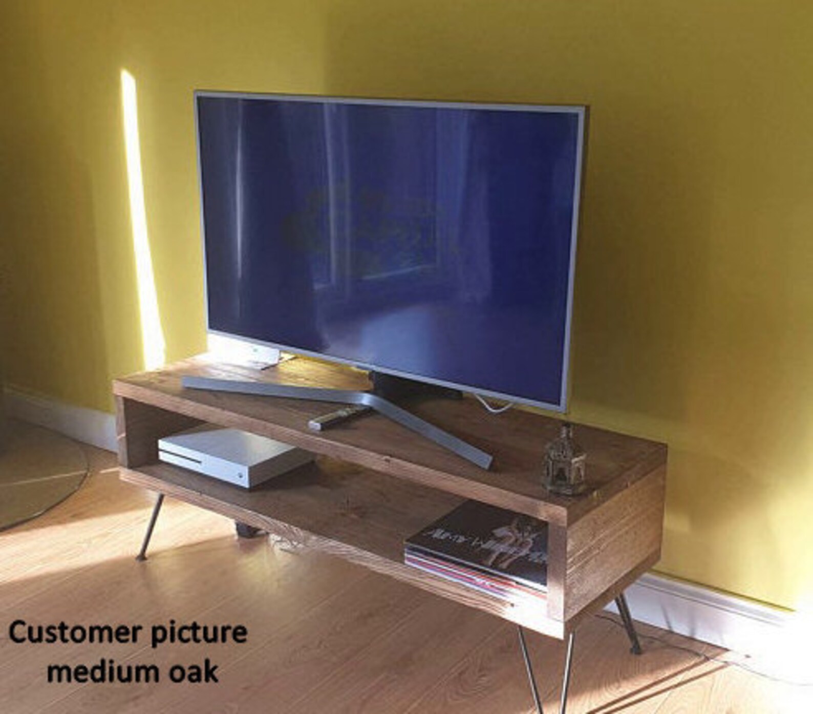 TV stand Rustic TV stand Reclaimed solid Wood TV Stand Etsy