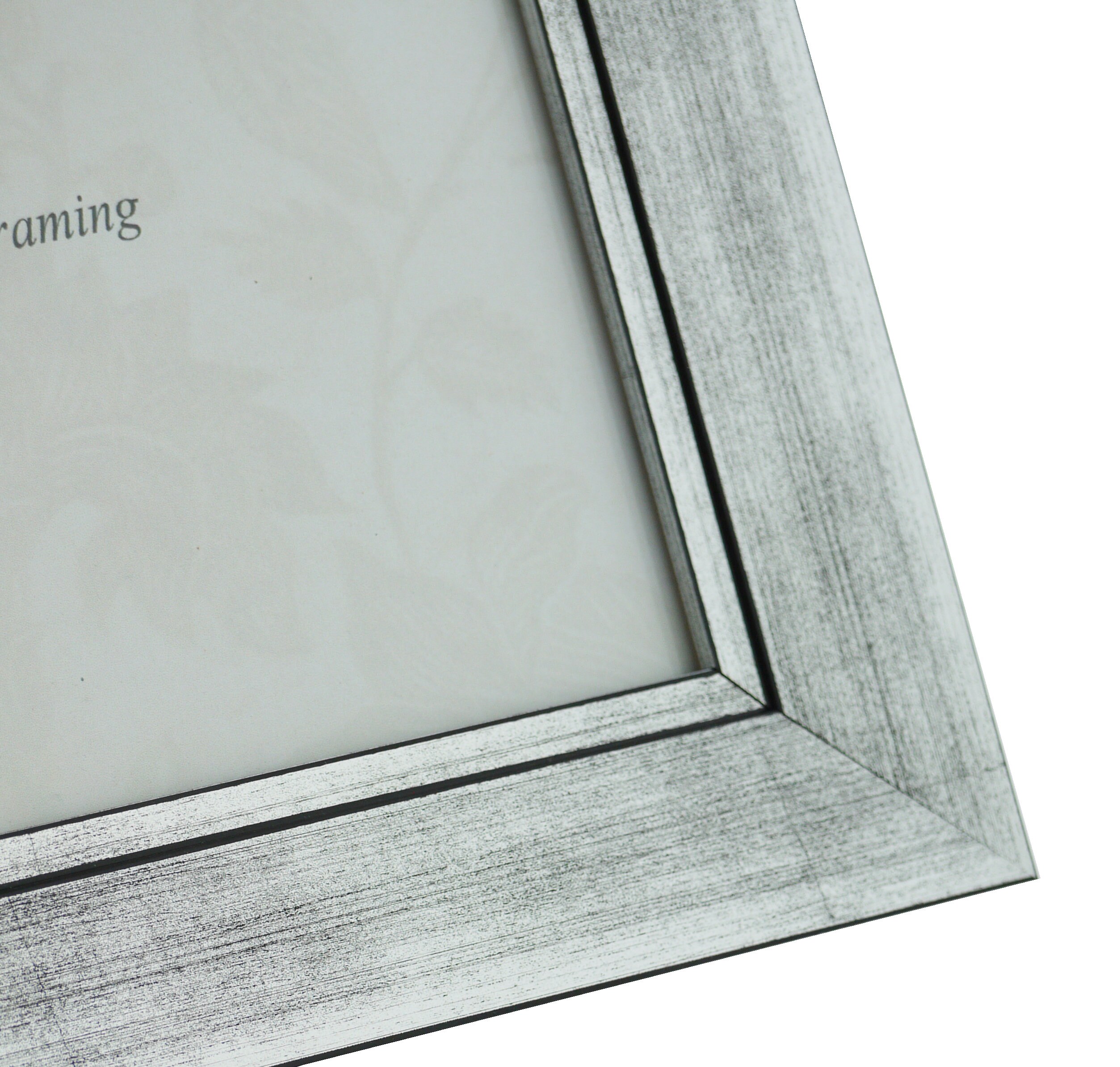 Oslo Silver Handmade 16x12 Inch Photo Frame in Modern Brushed Etsy UK