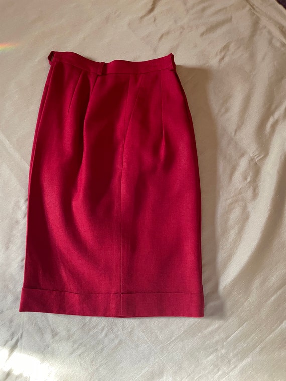 Vintage Ladies Bermuda Linen Shorts Size 8