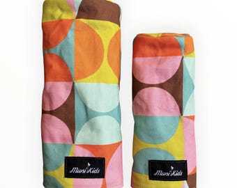 Palette Pop Golf Headcovers | Mid Century Art Canvas Golf Headcover