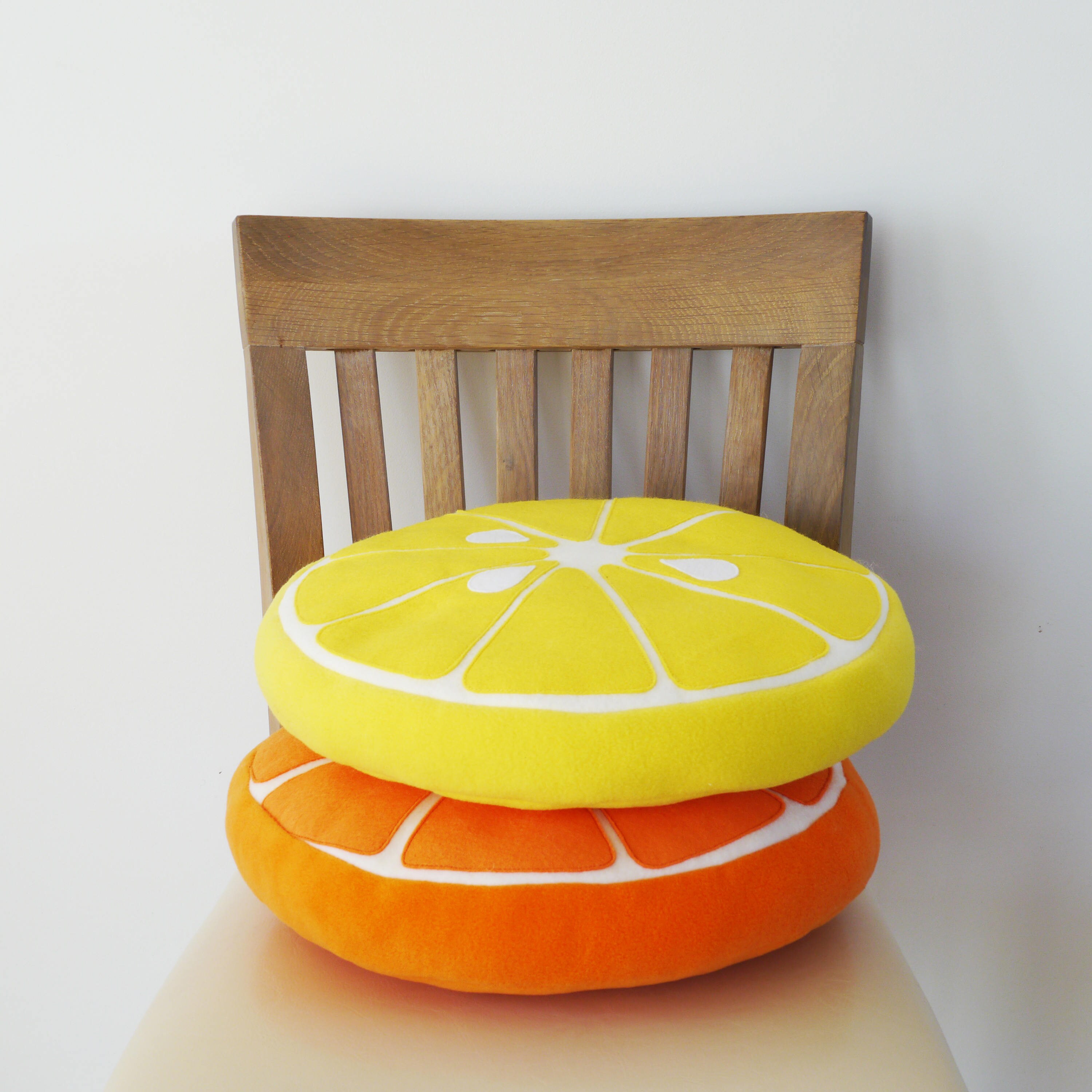 Handmade Orange Fruit Pillow Home Decor Gift Cute Fruit Etsy