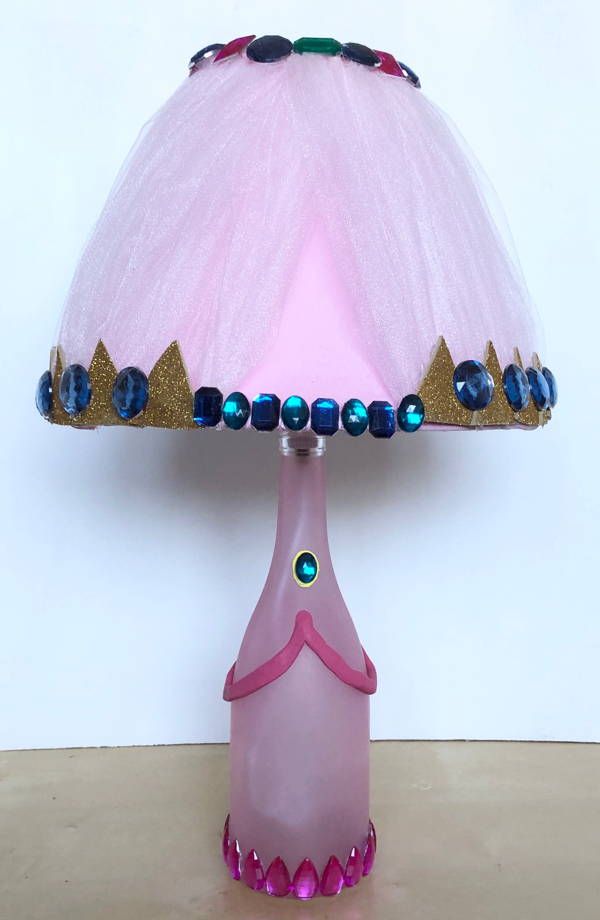 Pink princess cheap lamp