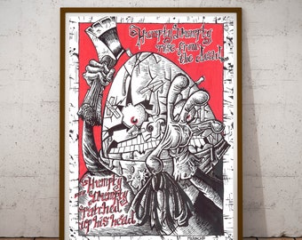 The Humpty Horror - A3 Poster