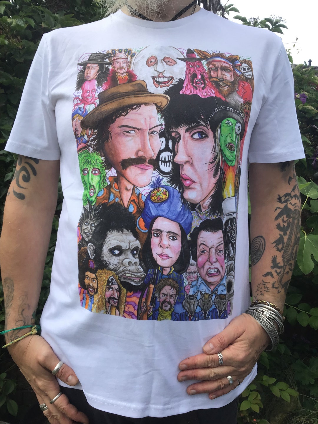 The Mighty Boosh Tshirt Etsy