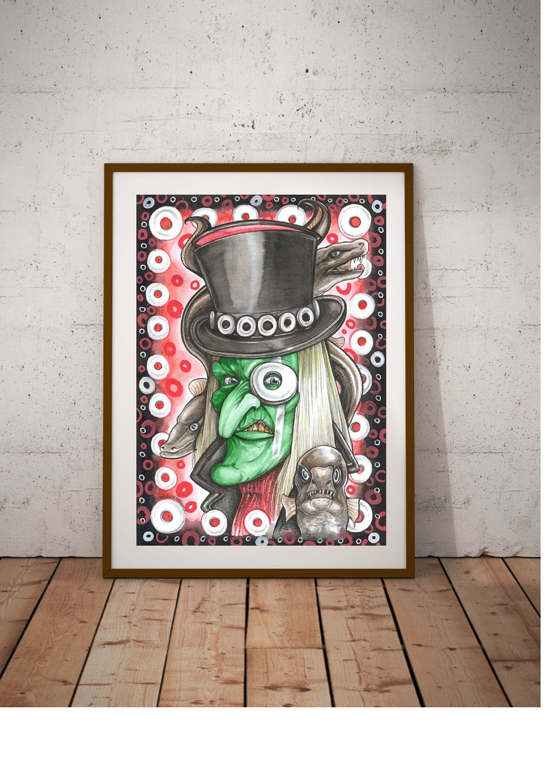 The Hitcher Mighty Boosh Etsy