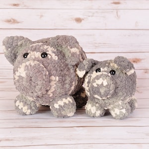 Amigurumi Crochet Gray Pig, Farm Animal Plush Toys, Stuff Animal Piggy, Handmade Unique Pig Lover Gift, Mini Pig, Teacup Pig, Pet Piggy, Hog