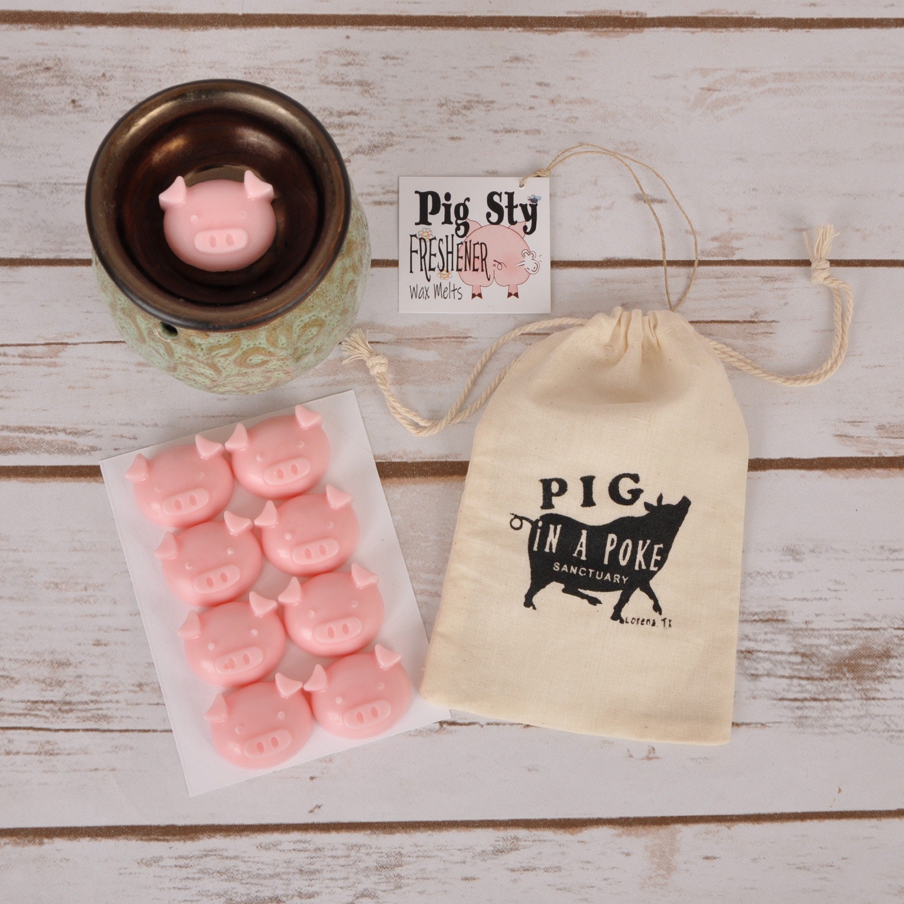 Scented Candle Wax Melts in Sachet Bags Pig Sty Freshener Etsy