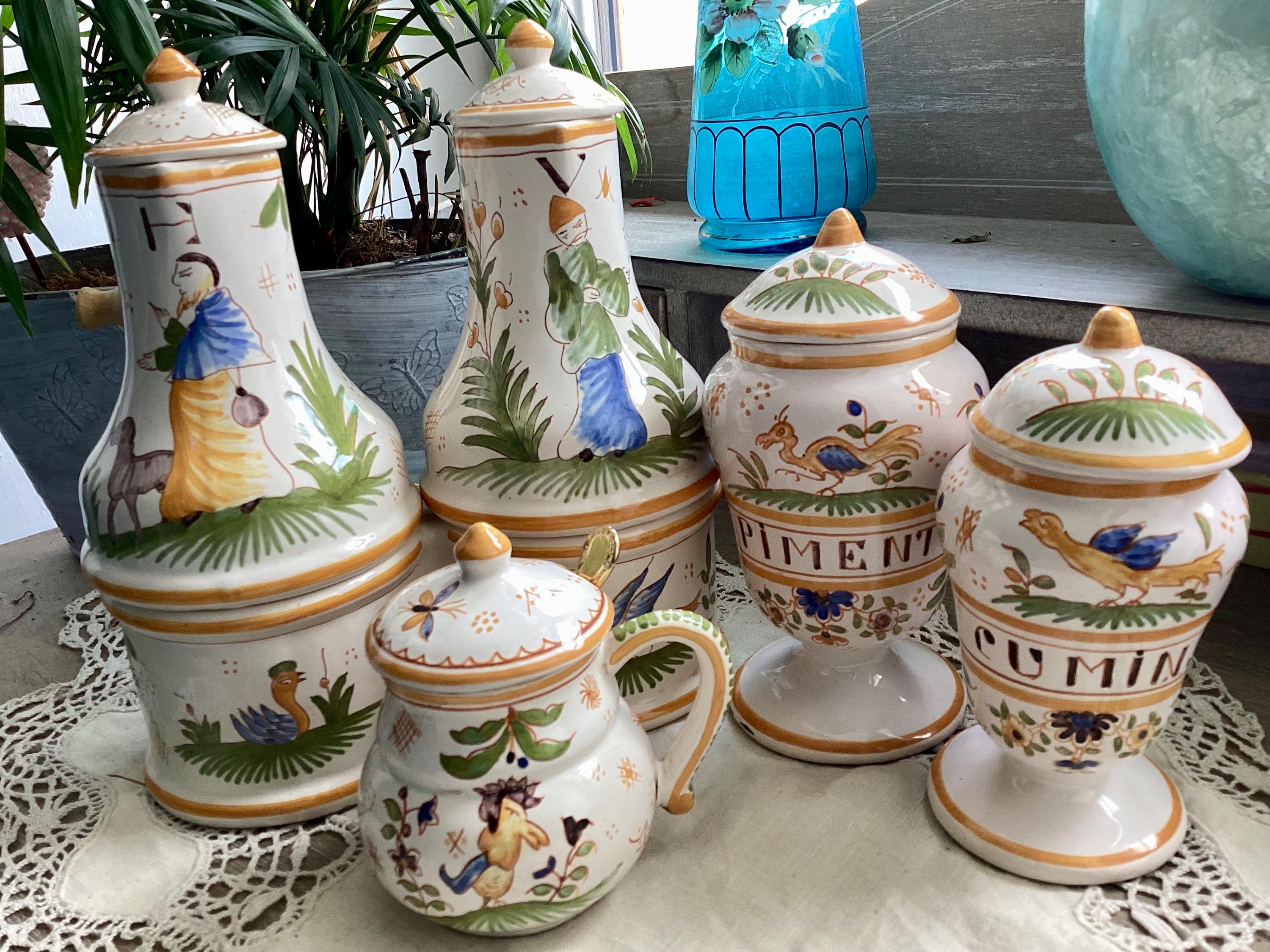 【美品】ビネガーポット　オイルポット　フランスアンティーク　りんごパニエレリーフ 美品】ビネガーポット オイルポット フランスアンティーク りんご