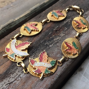 C1950s Vintage Niagara Falls Souvenir Bracelet - Etsy