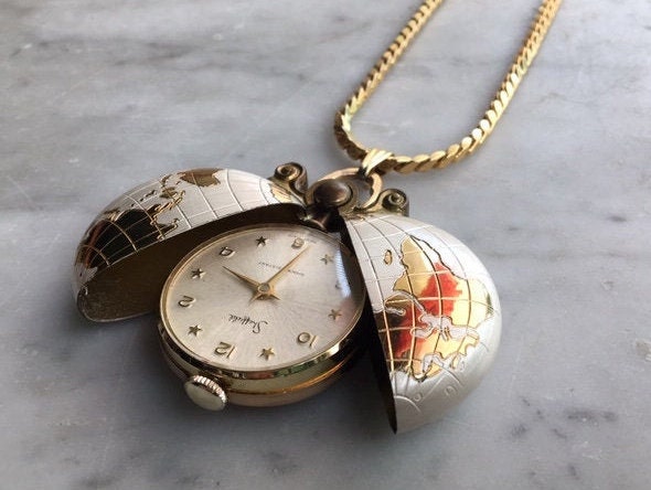 Sheffield Vintage Ladies Pocket Watch Vintage Sheffield Working