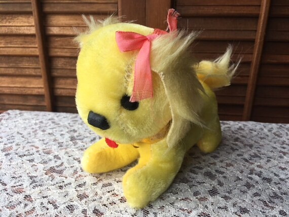 vintage stuffed animals 1960's