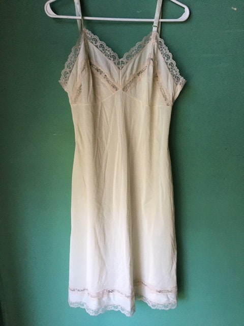 Vintage Sheer Lingerie Negligee Lace Nightie Nightgown Size 38 - Etsy