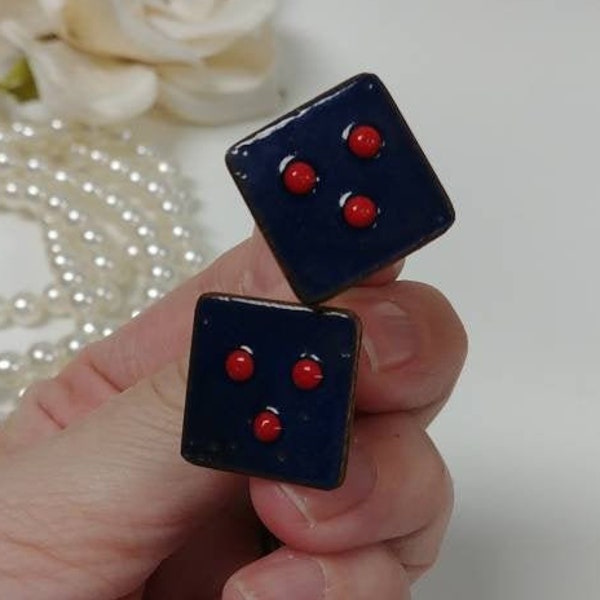 Vintage Dice Cuff Links