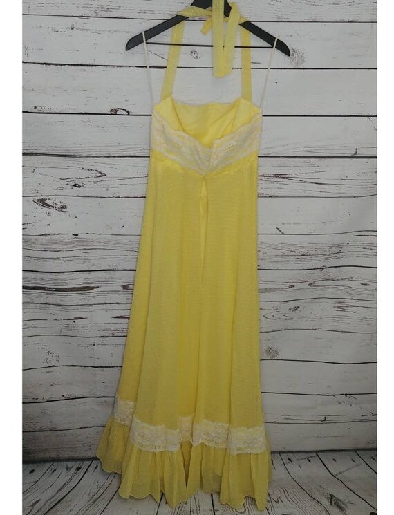 Yellow Polka Dot Prairie Sundress - image 2