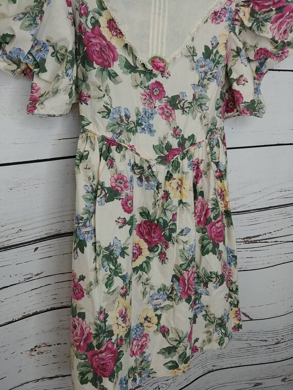 Vintage Rare Editions Floral Girls Dress - image 4