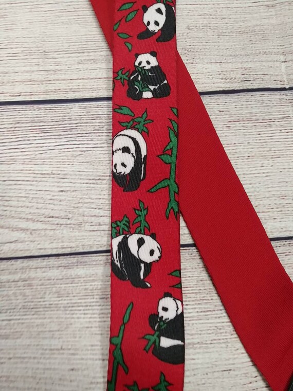 World Wildlife Foundation WWF Red Panda Suspenders - image 3