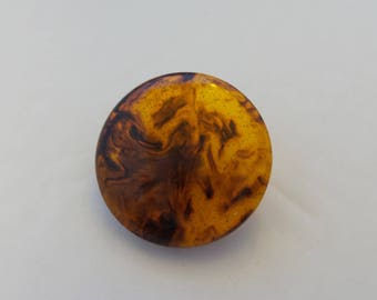 Root Beer Bakelite Button