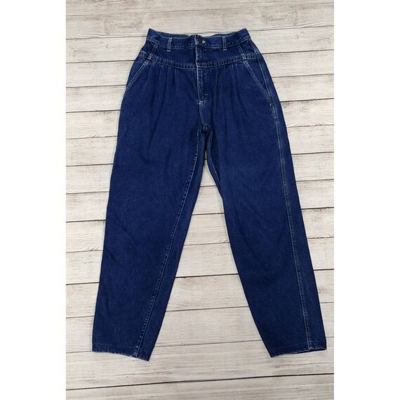 Lee High Waist Pleated Tapered Jeans