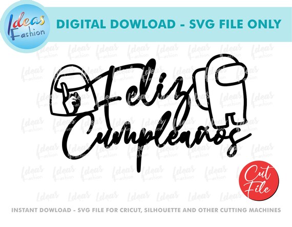Download Cake Topper Among Us Svg File Only For Cricut And Etsy