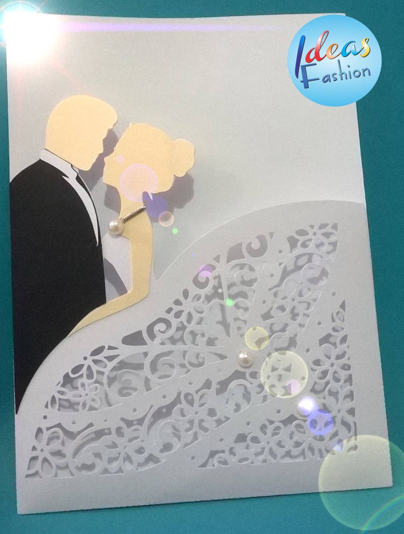 Download Wedding Lace Card Templates Digital Cut Svg Files Wedding Invitation Bride And Groom Laser Cuttable Download Silhouette Love Envelopes Paper Party Supplies Tomtherapy Co Il