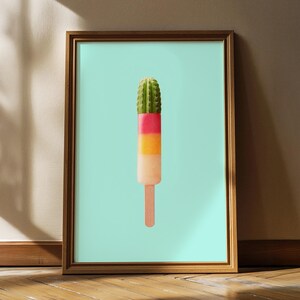 Kaktus eis am stiel - Etsy.de