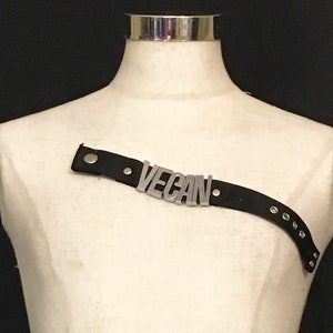 Replaceable front strap for Y Vegan Harness