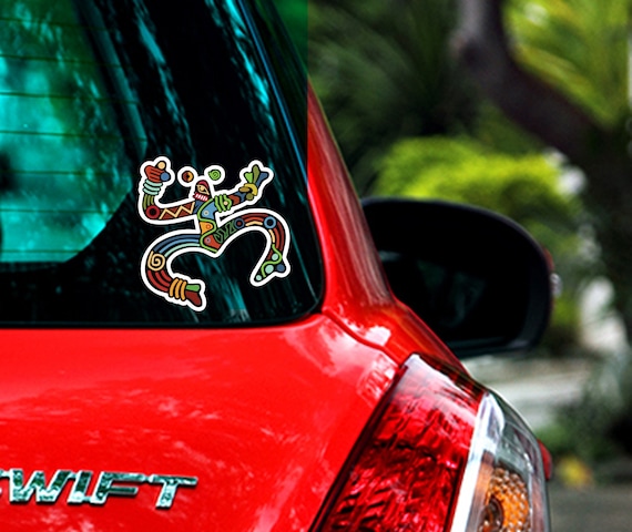 Puerto Rico Stickers 2x Puerto Rico Flag Coqui Frog Taino Decal Sticker Car Puerto Rican Car Accessories - Foto 4