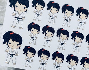 Karate Chibi Etsy Karate Chibi Etsy