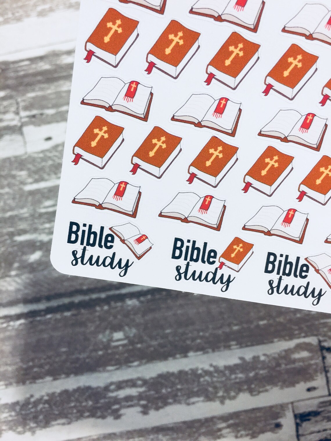 Bible Study Sticker Church Sticker Sunday School Sticker Etsy Canada