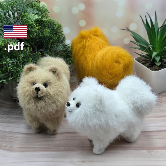 Mi様　miniあみぐるみ Crochet Pomeranian Dog Pattern: Mimimishka Spitz Tutorial in EN