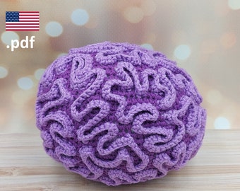 Crochet acuario cerebro coral PATRON Tutorial PDF arrecife Crochet DIY Regalo para crocheter