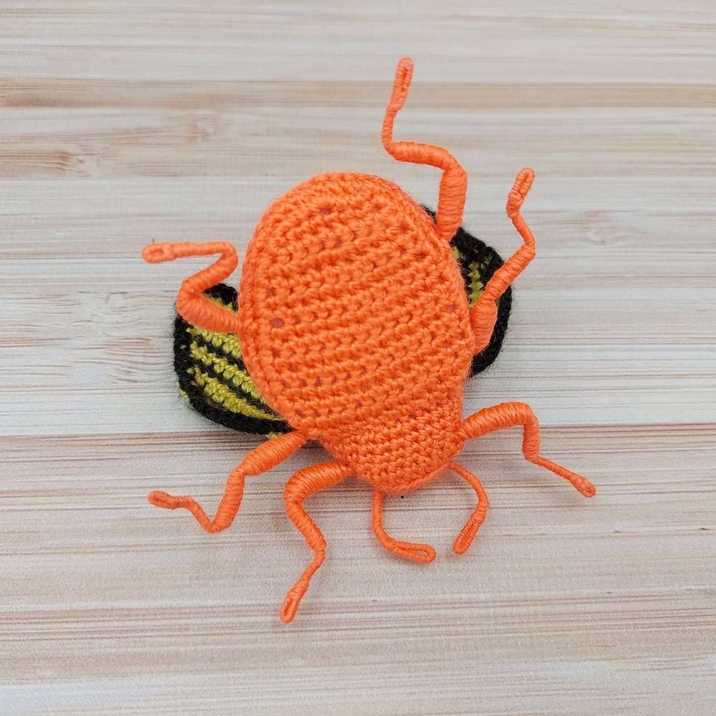 Crochet Colorado Potato Beetle PATTERN in English Tutorial PDF Etsy