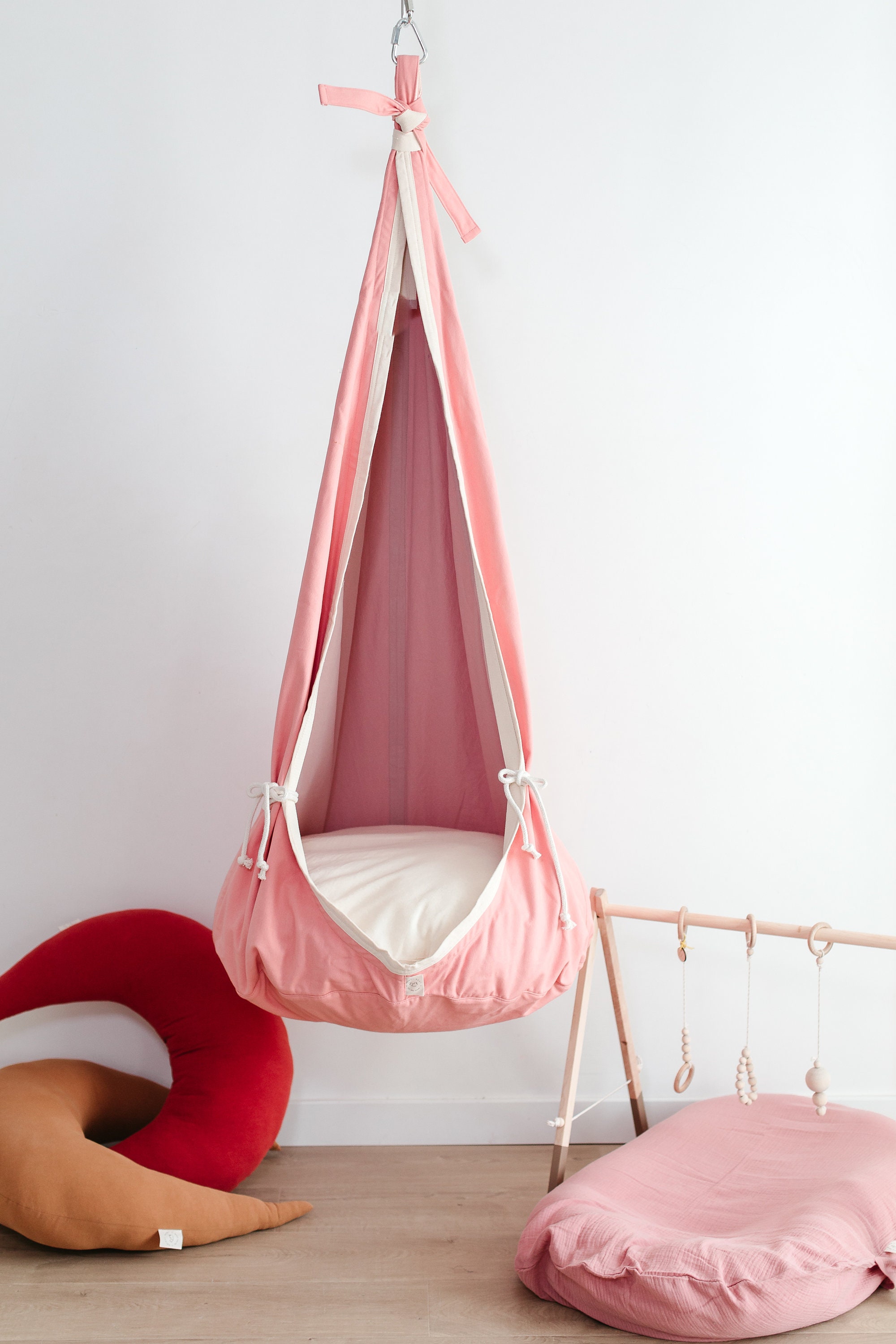 Indoor Hanging Cocoon Chair  Educational Kids Playroom Design NY