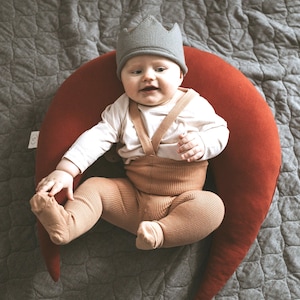 Moon Shape Nursing Pillow | Baby Support, Nursery Decor