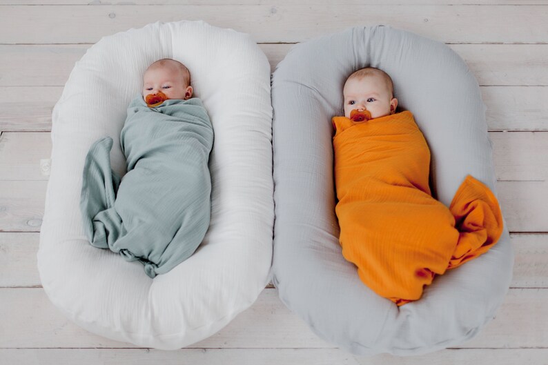Organic Double Gauze Muslin Large Baby Swaddle Wrap Breastfeeding Cover ShieldSoft Baby Cotton BlanketBaby shower GiftBaby Photo Blanket zdjęcie 10