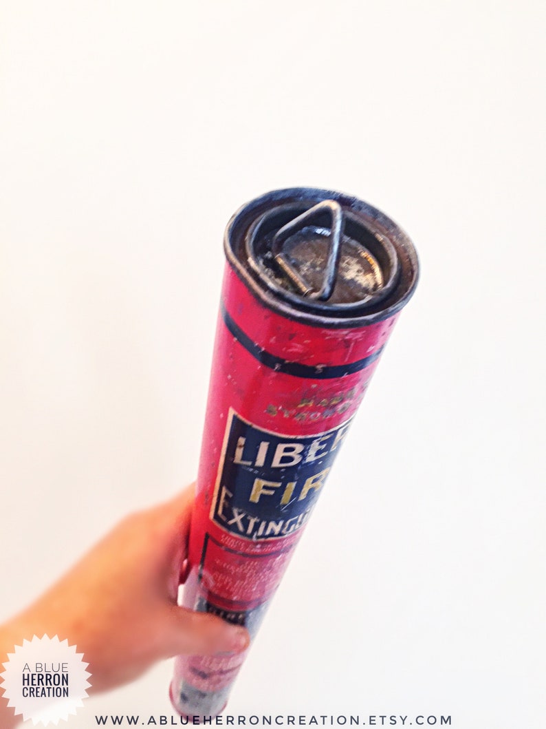 Antique Liberty Fire Extinguisher Powder Tube 3 LB ...