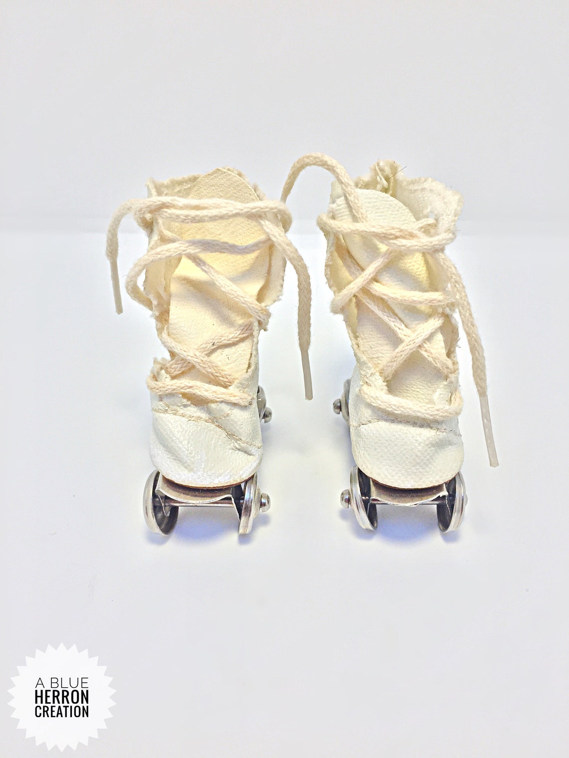Vintage Doll Roller Skates Lace Up for 15 and up Hard Etsy