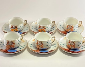 ヴィンテージ モカ カップ 2 個セット / エスプレッソ カップ