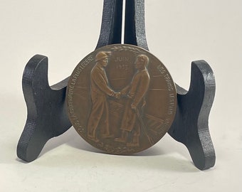 Medal Thionville Train Electrification 1955 Railways SC