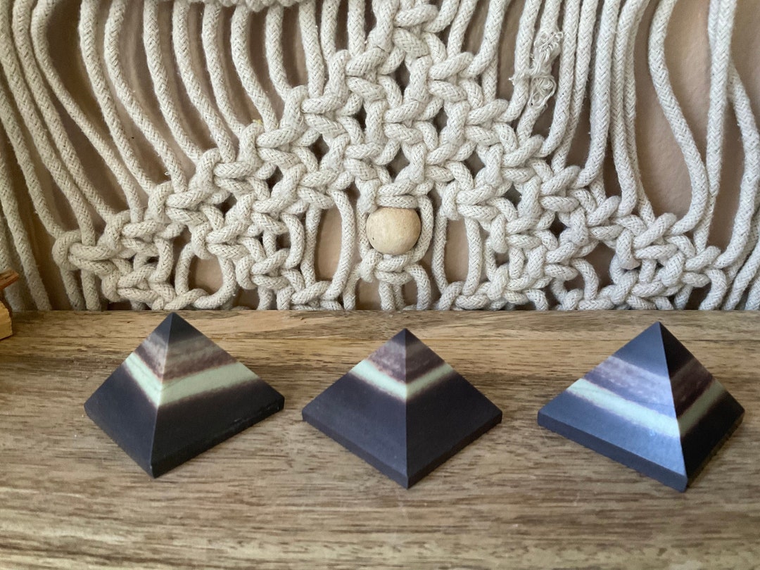 Chocolate Calcite Pyramid - Etsy