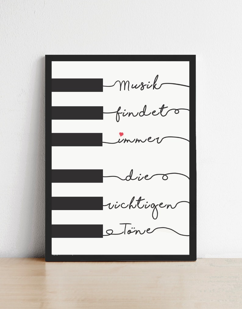 Bild für Musikliebhaber Geschenk Klavierspieler Pianisten - Etsy.de