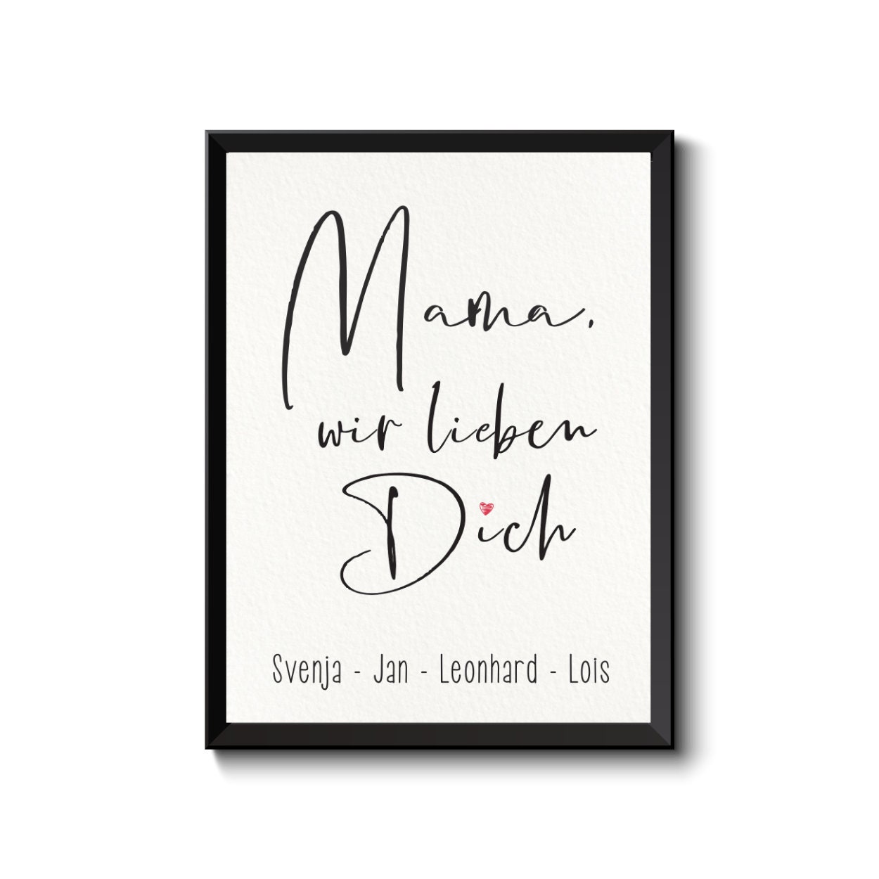 Bild für MAMA Muttertag wir lieben Dich Etsy